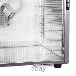 10 Trays Food Dehydrator Machine Stainless Steel 400W Jerky Fruit Drying