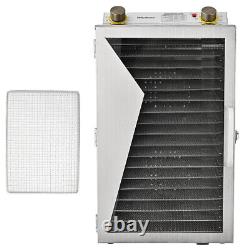 18 Trays Food Dehydrator Machine 304 Stainless Steel Adjustable Temp & Timer