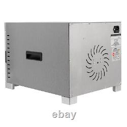 6/8-Tray Food Dehydrator Machine, Professional Stainless Steel Meat Jerky Dryer