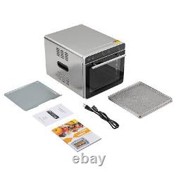 6 Tray Food Dehydrator Machine 304 Stainless Steel Temperature&Timer Adjustable