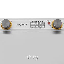 Commercial Dehydrator 18 Stainless Steel Trays Fruit Vegetable Food Dry Machine