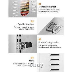 Commercial Dehydrator Machine 20-Tray Food Dehydrator for Jerky Fruit Meat Herbs