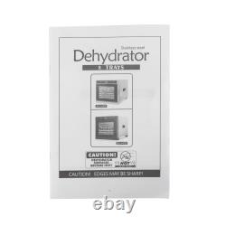 Commercial Food Dehydrator 6/820 Tray Stainless Steel Fruit Meat Jerky Dryer