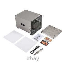 Commercial Food Dehydrator 8 Stainless Steel Trays Fruit Meat Dryer with Timer