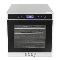 Commercial Food Dehydrator Stainless Steel Fruit Meat Veg Dryer 6 Tray /8 Tray