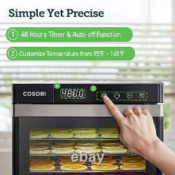 Cosori Premium Stainless Steel Food Dehydrator with Bonus Mesh Screens