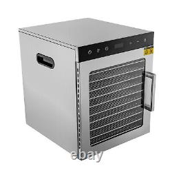 Dehydrators For Food Dryer Machine For Home Food Stainless Steel 10 Layer