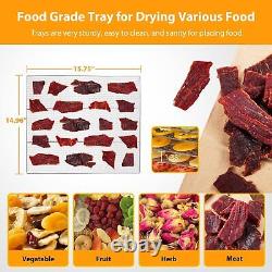 Food Dehydrator 20 Stainless Steel Trays Food Dryer for Fruit Beef Jerky Herbs