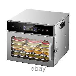 Food Dehydrator For Fruit And Jerky 6 Trays Deshidratador De Alimentos Home Use