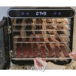 New NESCO 7-Tray Stainless Steel Digital Dehydrator With Large Viewing Window