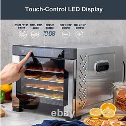 NutriChef Electric Countertop Food Dehydrator Machine 600-Watt Premium