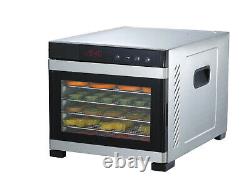 Samson Silent 6 Tray All Stainless Steel Dehydrator with Digital Controls