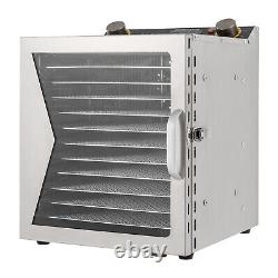 Stainless Steel Food Dehydrator Machin Fruit Dryer Fit Herb Meat Vegetable Fruit