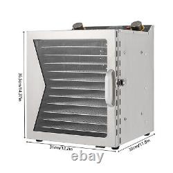 Stainless Steel Food Dehydrator Machin Fruit Dryer For Herb Meat Fruit Vegetable