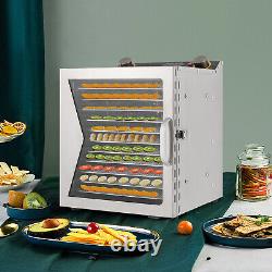 Stainless Steel Food Dehydrator Machin Fruit Dryer For Herb Meat Vegetable Fruit